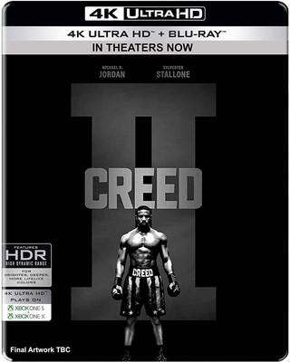 Creed 2 (Steelbook) (4K UHD & HD)(4K(UHD) Blu-ray English)