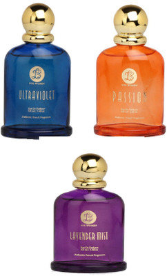 Lyla Blanc ULTRA VOILENT PASSION LAVENDER MIST Perfume Spray for Women -(Set of 3) (100ml each) Eau de Parfum - 100 ml(For Women)
Lyla Blanc ULTRA VOILENT PASSION LAVENDER MIST Perfume Spray for Women -(Set of 3) (100ml each) Eau de Parfum - 100 ml(For Women)