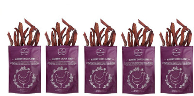 Doggie Dabbas Bluberry Chicken Jerky 85gm Chicken Dog Treat(85 g, Pack of 5)
Doggie Dabbas Bluberry Chicken Jerky 85gm Chicken Dog Treat(85 g, Pack of 5)