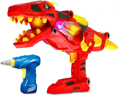 MWG Exports Co Take Apart 17 Piece T-Rex Dinosaur Model Building Kits for Children Toys with Electric Tool Drill
MWG Exports Co Take Apart 17 Piece T-Rex Dinosaur Model Building Kits for Children Toys with Electric Tool Drill