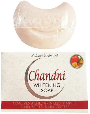 Chandni WHITENING SOAP PACK OF 3(100 g, Pack of 3)
