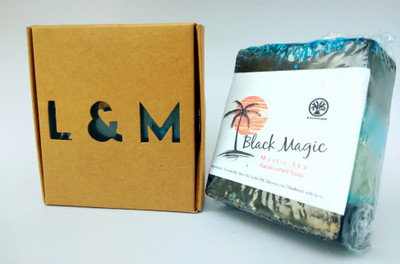 L & M Handmade Black Magic Mystic Sea Soap 100gms(100 g)