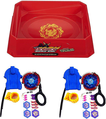 Bestie Toys Burst 4D System Single Bey Playset Character Pegasus with Big Bey Stadium ( 2 Beyblade Set & 1 Big Stadium)(Multicolor)
Bestie Toys Burst 4D System Single Bey Playset Character Pegasus with Big Bey Stadium ( 2 Beyblade Set & 1 Big Stadium)(Multicolor)