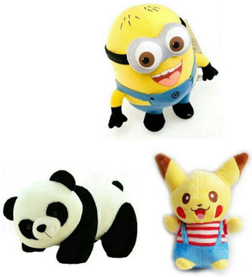 popo minion-20cm and Pikachu-28cm and panda - 20 cm (Multicolor) - 34 cm(Multicolor)
popo minion-20cm and Pikachu-28cm and panda - 20 cm (Multicolor) - 34 cm(Multicolor)