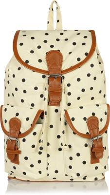Kleio Stylish Printed Canvas Backpack for College Girls / Women (Neon Peach) (ECO2016KL-PE) 19 L Backpack(White), Cream
Kleio Stylish Printed Canvas Backpack for College Girls / Women (Neon Peach) (ECO2016KL-PE) 19 L Backpack(White), Cream