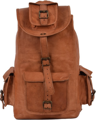 Yogifts Retail 16"backpack1 Backpack(Brown, 3 L)