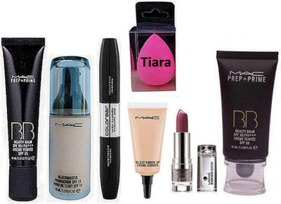 tiara Sponge Puff , Mac Color Bar Eyeliner & Mascara , Prep+prime Highlighter, Matchmaster Foundation , BB Beauty Blam Cream , Lakme Enrich Lipstick , BB Beauty Blam Foundation , Select Cover Up Concealer(Set of 8)
tiara Sponge Puff , Mac Color Bar Eyeliner & Mascara , Prep+prime Highlighter, Matchmaster Foundation , BB Beauty Blam Cream , Lakme Enrich Lipstick , BB Beauty Blam Foundation , Select Cover Up Concealer(Set of 8)