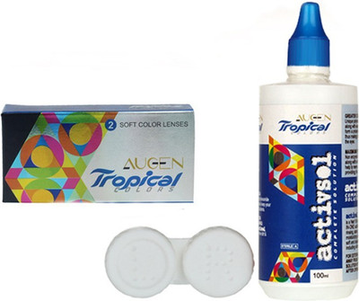 Augen Tropical Zero Power Colour Lenses With LensCareKIt Quaterly Contact Lens(Honey-0.00, Honey, Pack of 2)
Augen Tropical Zero Power Colour Lenses With LensCareKIt Quaterly Contact Lens(Honey-0.00, Honey, Pack of 2)