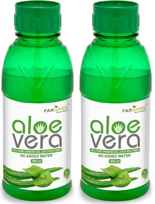 FARGANIC BUY 1 GET 1 - 100% Pure Aloe Vera Gel Juice 1000 ml (NO WATER ADDED) (Aloe Vera)(2 x 500 ml)
FARGANIC BUY 1 GET 1 - 100% Pure Aloe Vera Gel Juice 1000 ml (NO WATER ADDED) (Aloe Vera)(2 x 500 ml)