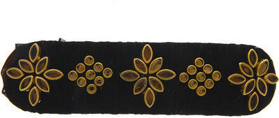 Anuradha Art Jewellery Traditional Back Pin Back Pin(Brown)