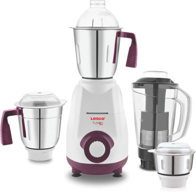 Lesco MMAAMIX Fusion Pro 750 Watts Mixer Grinder with 4 Jars White LMG753 750 Juicer Mixer Grinder(White, 4 Jars)
Lesco MMAAMIX Fusion Pro 750 Watts Mixer Grinder with 4 Jars White LMG753 750 Juicer Mixer Grinder(White, 4 Jars)