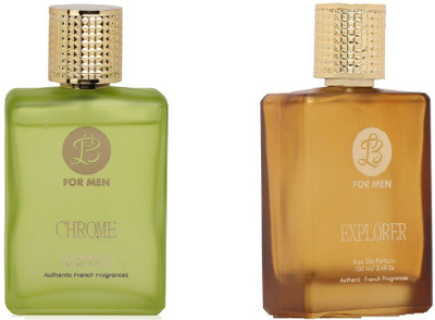 Lyla Blanc CHROME EXPLORER Perfume Spray for Men- (Set of 2) (100ml each) Eau de Parfum - 200 ml(For Men)
Lyla Blanc CHROME EXPLORER Perfume Spray for Men- (Set of 2) (100ml each) Eau de Parfum - 200 ml(For Men)