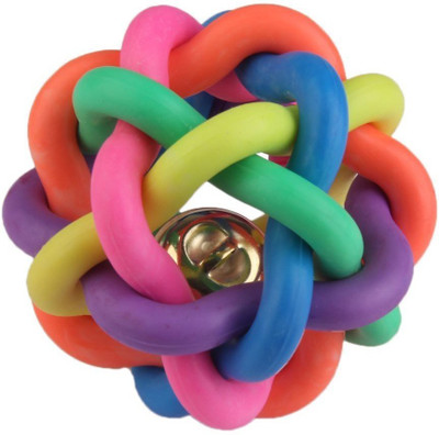 Goofy Tails Medium Multi Color Ball With Bell (Pack Of 2) Rubber Rubber Toy For Dog
Goofy Tails Medium Multi Color Ball With Bell (Pack Of 2) Rubber Rubber Toy For Dog