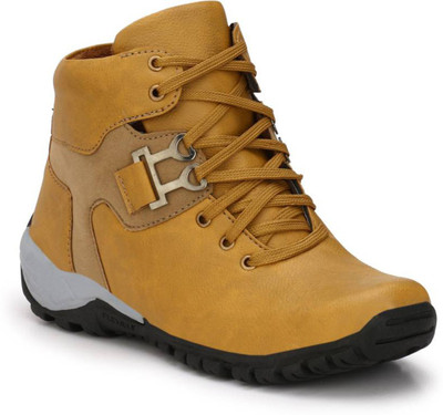 RCISE Men Riding Rockers Tan Shoes-40 Boots For Men(Tan