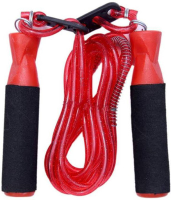 Arnav BALL BEARING ADJUSTABLE SPARKLE ROPE Ball Bearing Skipping Rope(Red, Length: 274 cm)
Arnav BALL BEARING ADJUSTABLE SPARKLE ROPE Ball Bearing Skipping Rope(Red, Length: 274 cm)