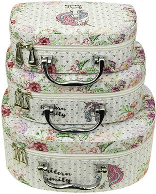 AVMART S-2012 Makeup box, Jewellery box, Cosmetic Vanity Box(Multicolor)