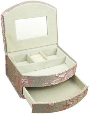 AVMART Pink Floral Fabric Wood Cosmetic, Makeup, Jewellery, Storage Travel Organizer Vanity Box MAKEUP Vanity Box(Pinks)
AVMART Pink Floral Fabric Wood Cosmetic, Makeup, Jewellery, Storage Travel Organizer Vanity Box MAKEUP Vanity Box(Pinks)
