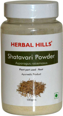 Herbal Hills Shatavari Powder - 100 gms (Pack of 10)(100 g)