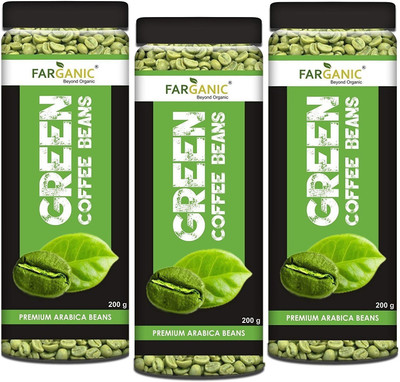 FARGANIC 100% Cert. Organic Premium Arabica Green Coffee Beans For Fast Weight loss. 600 g(600 g)
FARGANIC 100% Cert. Organic Premium Arabica Green Coffee Beans For Fast Weight loss. 600 g(600 g)