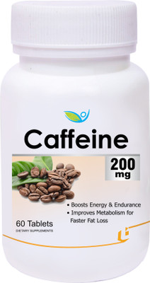 Biotrex Nutraceuticals Caffeine 200mg - 60 Tablets(60 No)