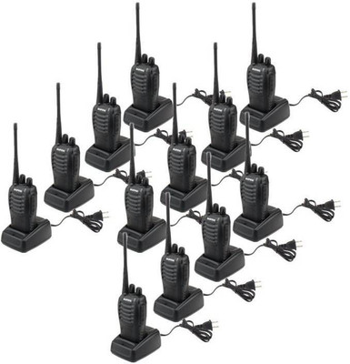 Zeom Bf-888S 4 BF-888S 5W 400-470MHz 16-CH Handheld Walkie Talkies Black(Pack of 12) Walkie Talkie(Black)
Zeom Bf-888S 4 BF-888S 5W 400-470MHz 16-CH Handheld Walkie Talkies Black(Pack of 12) Walkie Talkie(Black)