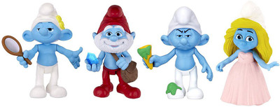 The Smurfs Movie Papa, Grouchy, Smurfette & Vanity Collectibles Figure (4 Pack)(Blue)
The Smurfs Movie Papa, Grouchy, Smurfette & Vanity Collectibles Figure (4 Pack)(Blue)