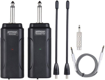 Amicikart ammoon Wireless Audio Transmitter and Receiver System for Electric Guitar 5 W AV Control Receiver(Black)
Amicikart ammoon Wireless Audio Transmitter and Receiver System for Electric Guitar 5 W AV Control Receiver(Black)