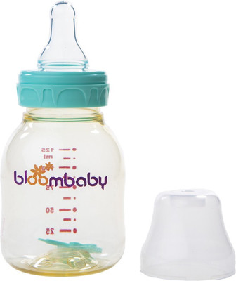 Bloombaby Microwave Safe Standard Neck - 125 ml(Natural honey colour)