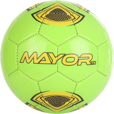 Mayor Tokyo Football - Size: (Pack of 1, Green, Yellow