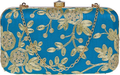 TARUSA Casual Blue Clutch