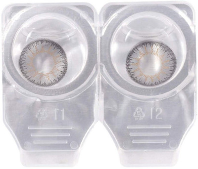 teenager Teencon15 Yearly Contact Lens(0.00, Gray, Pack of 1)