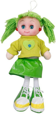 GABBU SALES SOFT CUTE MUSICAL BABY DOLL(Green)
