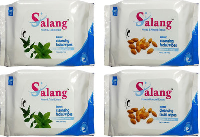SALANG Everyday cleansing wipes-Almonds &Neem Tulsi(30pcs/pack)(Pack of 30)
SALANG Everyday cleansing wipes-Almonds &Neem Tulsi(30pcs/pack)(Pack of 30)