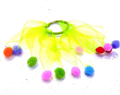 Proplady Princess Collection Designer Pom Pom Elastic Cotton Stretch Ponytail Band/Hair Tie|Latest Hair Accessories for Girls & Women Rubber Band, Hair Accessory Set, Braid Extension, Bun Clip(Multicolor)
Proplady Princess Collection Designer Pom Pom Elastic Cotton Stretch Ponytail Band/Hair Tie|Latest Hair Accessories for Girls & Women Rubber Band, Hair Accessory Set, Braid Extension, Bun Clip(Multicolor)