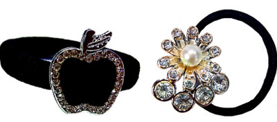 Proplady Designer (Pack of 2) Rhinestones & Pearl Stud Elastic Cotton Stretch Ponytail Bands|Latest Hair Accessories for Girls & Women Rubber Band, Hair Accessory Set, Braid Extension, Bun Clip(Black, Silver)
Proplady Designer (Pack of 2) Rhinestones & Pearl Stud Elastic Cotton Stretch Ponytail Bands|Latest Hair Accessories for Girls & Women Rubber Band, Hair Accessory Set, Braid Extension, Bun Clip(Black, Silver)