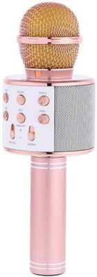 Smart Original 4G Portable WS-858 Wireless Handheld Bluetooth Connection Player Speaker 3-in1 Mic for IOS and Andriod System Mobile Phones Microphone Microphone With Recording 858 Microphone(Rose Gold)
Smart Original 4G Portable WS-858 Wireless Handheld Bluetooth Connection Player Speaker 3-in1 Mic for IOS and Andriod System Mobile Phones Microphone Microphone With Recording 858 Microphone(Rose Gold)