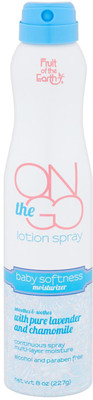Fruit of the Earth On the Go Lotion Spray With Pure Lavender And Chamomile(227 g)
Fruit of the Earth On the Go Lotion Spray With Pure Lavender And Chamomile(227 g)
