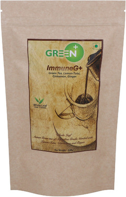 BudWhite ImmuneG+ 100g Pack of Assam Whole Leaf Superfine Green Tea Blended with Lemon-Tulsi, Cinnamon and Ginger to Improve Immune System of The Body Lemon, Tulsi Green Tea Bags(100 g, Pouch)
BudWhite ImmuneG+ 100g Pack of Assam Whole Leaf Superfine Green Tea Blended with Lemon-Tulsi, Cinnamon and Ginger to Improve Immune System of The Body Lemon, Tulsi Green Tea Bags(100 g, Pouch)