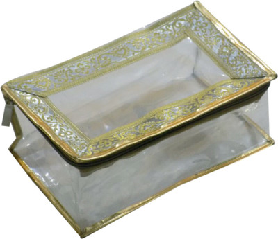 Shriya Collection Small Makeup Pouch Golden Jama Lace Makeup And Jewellery Vanity Box(Gold)
Shriya Collection Small Makeup Pouch Golden Jama Lace Makeup And Jewellery Vanity Box(Gold)