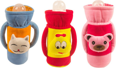 Ole Baby Cute Face Soft Plush Velvet Milk Feeding Bottle Cover With Handle Twin it can hold upto 500 ml feeding bottle Pack of 3Red(Red
Ole Baby Cute Face Soft Plush Velvet Milk Feeding Bottle Cover With Handle Twin it can hold upto 500 ml feeding bottle Pack of 3Red(Red