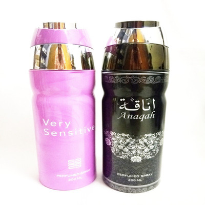 ARQUS VERY SENSITIVE AND ANAQAH Perfume Body Spray - For Men & Women(400 ml, Pack of 2)
ARQUS VERY SENSITIVE AND ANAQAH Perfume Body Spray - For Men & Women(400 ml, Pack of 2)