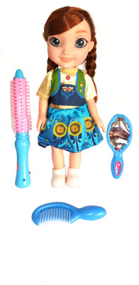TALKING GANESHA Beautiful 25 CMS Frozen Anna Doll With Accessories Doll Set For Girls - Multicolor(Multicolor)
TALKING GANESHA Beautiful 25 CMS Frozen Anna Doll With Accessories Doll Set For Girls - Multicolor(Multicolor)