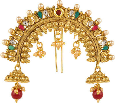 Efulgenz Fashion Hair Pin(Gold)