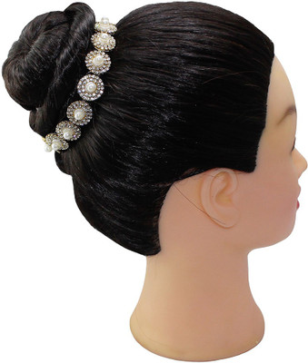 Ear Lobe & Accessories white Colour Foldable Hair Accessories for Women Wedding Hair Accessory Set(White)