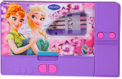 Tgdepot Frozen Jumbo Magnetic Pencil Box Frozen Art Plastic Pencil Box(Set of 1, Blue)
Tgdepot Frozen Jumbo Magnetic Pencil Box Frozen Art Plastic Pencil Box(Set of 1, Blue)