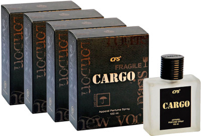 CFS Four Cargo BLACK Eau de Parfum - 400 ml(For Men & Women)