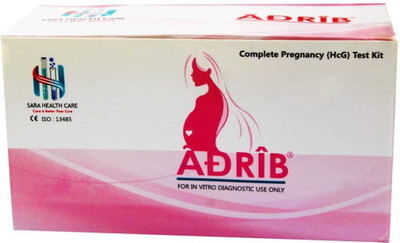 ADRIB PREGNANCY KIT with container and gloves Pregnancy Test Kit(2 Tests)