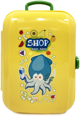 TALKING GANESHA 21 Pcs Pretend Play Kitchenware Kit Play Set Backpack Toy For Kids - Yellow
TALKING GANESHA 21 Pcs Pretend Play Kitchenware Kit Play Set Backpack Toy For Kids - Yellow