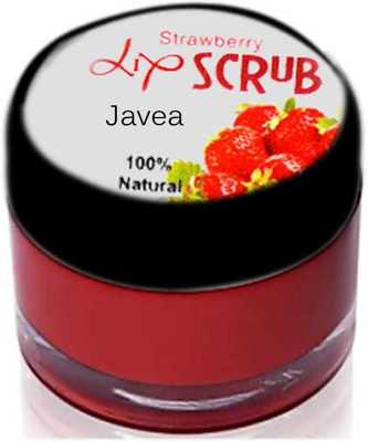 Javea Naturally Juicy Strawberry Lip Scrub For Men & Women(10g) Scrub(10 g)