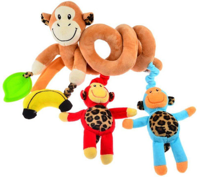 Baby Grow Animal Activity Crib Hanging Toys Spiral Baby Musical Pull and Shake Stroller Car Seat Toys for Children(Brown Monkey - 12 cm(Brown)
Baby Grow Animal Activity Crib Hanging Toys Spiral Baby Musical Pull and Shake Stroller Car Seat Toys for Children(Brown Monkey - 12 cm(Brown)